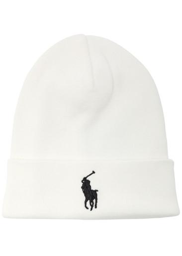 Logo-embroidered cotton beanie by POLO RALPH LAUREN