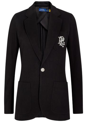 Logo-embroidered cotton-blend blazer by POLO RALPH LAUREN