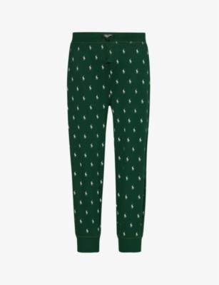 Logo-embroidered cotton-jersey jogging bottoms by POLO RALPH LAUREN