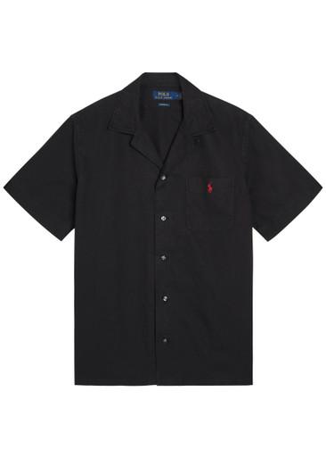 Logo-embroidered cotton shirt by POLO RALPH LAUREN