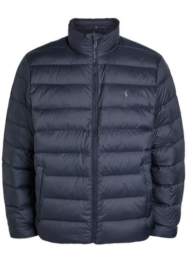 Logo-embroidered padded shell jacket by POLO RALPH LAUREN