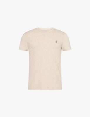 Logo-embroidered regular-fit cotton-jersey T-shirt by POLO RALPH LAUREN