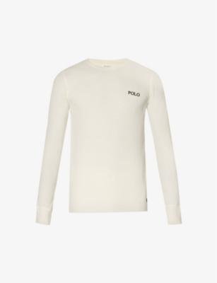Logo-embroidered relaxed-fit cotton-blend top by POLO RALPH LAUREN