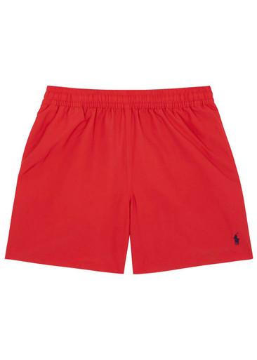 Logo-embroidered shell swim shorts by POLO RALPH LAUREN