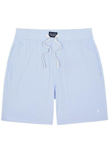 Logo-embroidered stretch-jersey pyjama shorts by POLO RALPH LAUREN