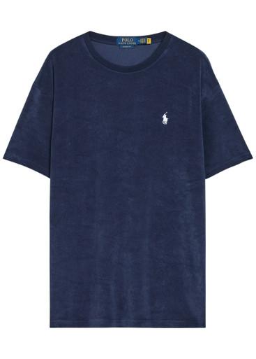 Logo-embroidered terry T-shirt by POLO RALPH LAUREN