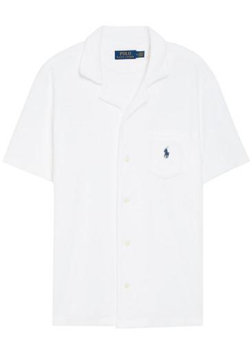 Logo-embroidered terry shirt by POLO RALPH LAUREN