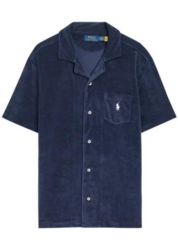 Logo-embroidered terry shirt by POLO RALPH LAUREN