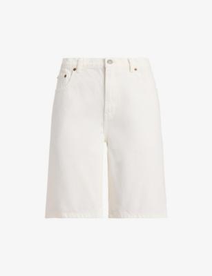 Long Mid-Rise Denim Shorts by POLO RALPH LAUREN