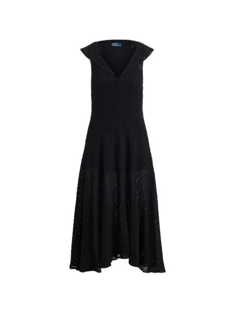 Lynton ruffled midi dress by POLO RALPH LAUREN