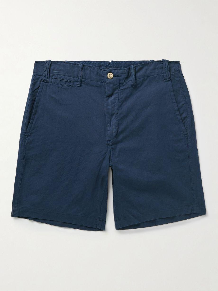 Maritime Straight-Leg Linen and Cotton-Blend Shorts by POLO RALPH LAUREN