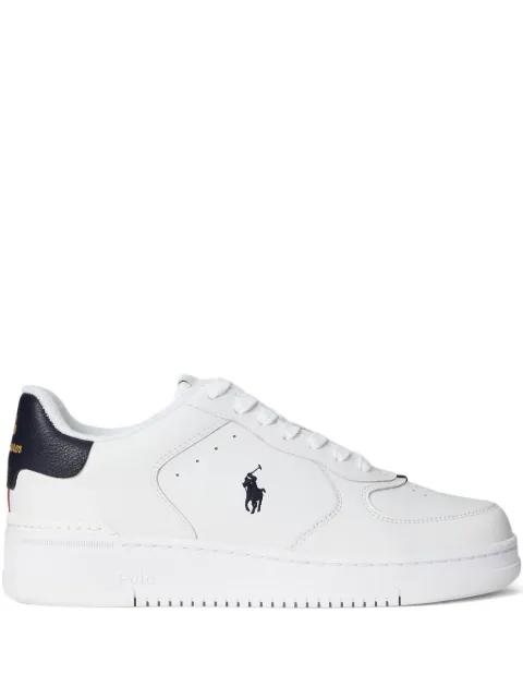 Masters Court leather sneakers by POLO RALPH LAUREN