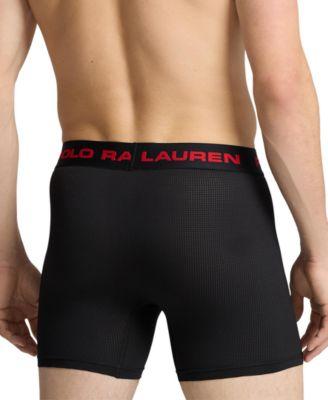 Men's 3-Pack Perfect Pouch Boxer Briefs by POLO RALPH LAUREN