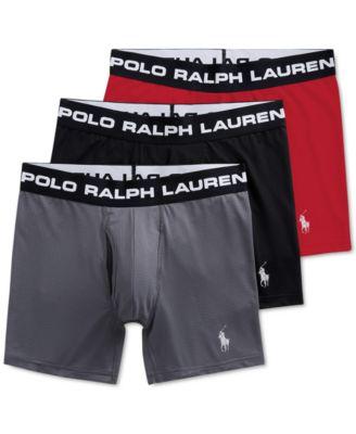 Men's 3-Pack Perfect Pouch Boxer Briefs by POLO RALPH LAUREN