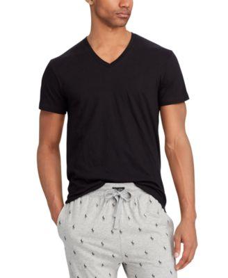 Men's 3-Pack V-Neck Classic Undershirts by POLO RALPH LAUREN