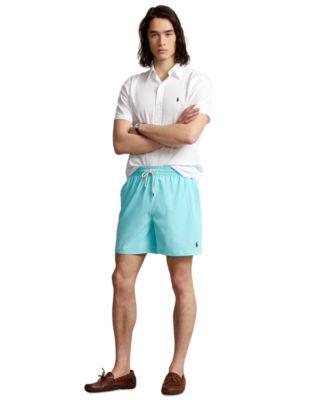 Men's 5-3/4-Inch Traveler Classic Swim Trunks by POLO RALPH LAUREN