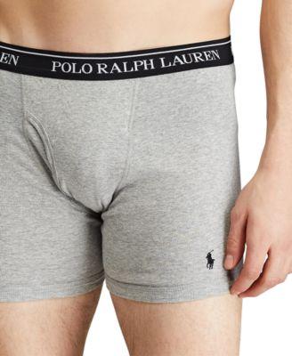 Men's 5-Pack Classic Cotton Boxer Briefs by POLO RALPH LAUREN