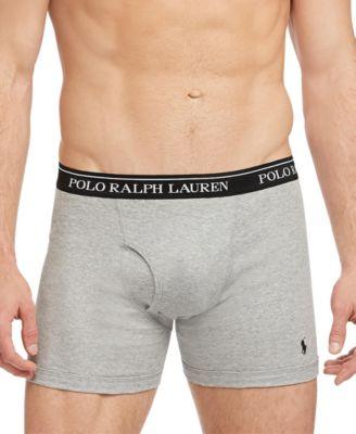 Men's 5-Pack Classic Cotton Boxer Briefs by POLO RALPH LAUREN