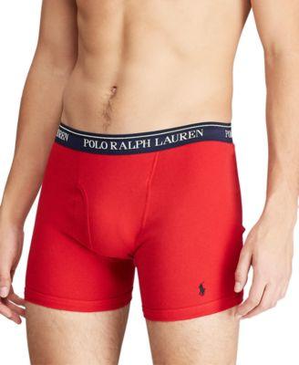Men's 5-Pack Classic Cotton Boxer Briefs by POLO RALPH LAUREN