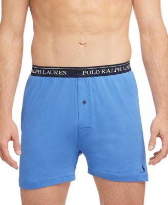 Men's 5-Pack Classic-Fit Cotton Knit Boxers by POLO RALPH LAUREN