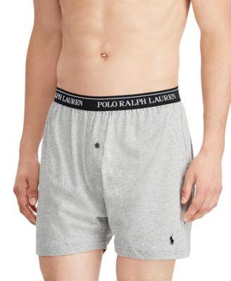 Men's 5-Pack Classic-Fit Cotton Knit Boxers by POLO RALPH LAUREN