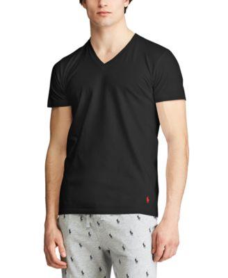 Men's 5-Pack Classic-Fit V-Neck Undershirts by POLO RALPH LAUREN