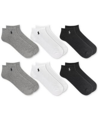 Men's 6-Pack Performance Sport Low Cut Socks by POLO RALPH LAUREN