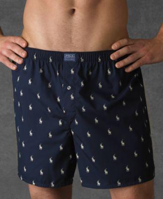 Men's Allover Pony Woven Boxers by POLO RALPH LAUREN