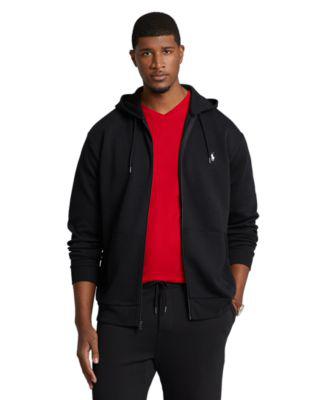 Men's Big & Tall Double-Knit Full-Zip Hoodie by POLO RALPH LAUREN