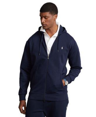 Men's Big & Tall Double-Knit Full-Zip Hoodie by POLO RALPH LAUREN