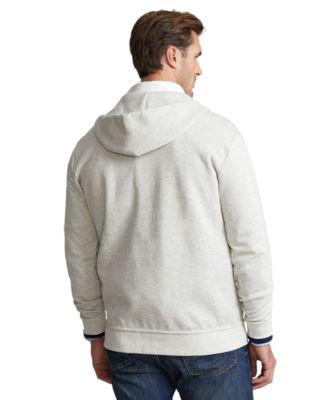 Men's Big & Tall Double-Knit Full-Zip Hoodie by POLO RALPH LAUREN