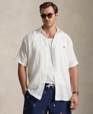 Men's Big & Tall Linen Shirt by POLO RALPH LAUREN