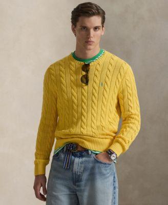 Men's Cable-Knit Cotton Sweater by POLO RALPH LAUREN