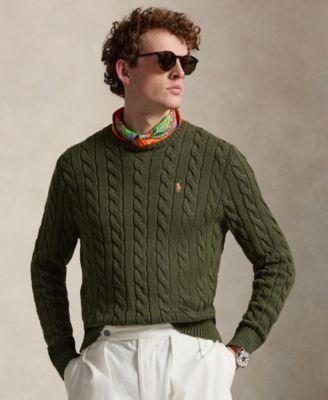 Men's Cable-Knit Cotton Sweater by POLO RALPH LAUREN