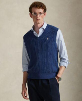 Men's Cable-Knit Sweater Vest by POLO RALPH LAUREN