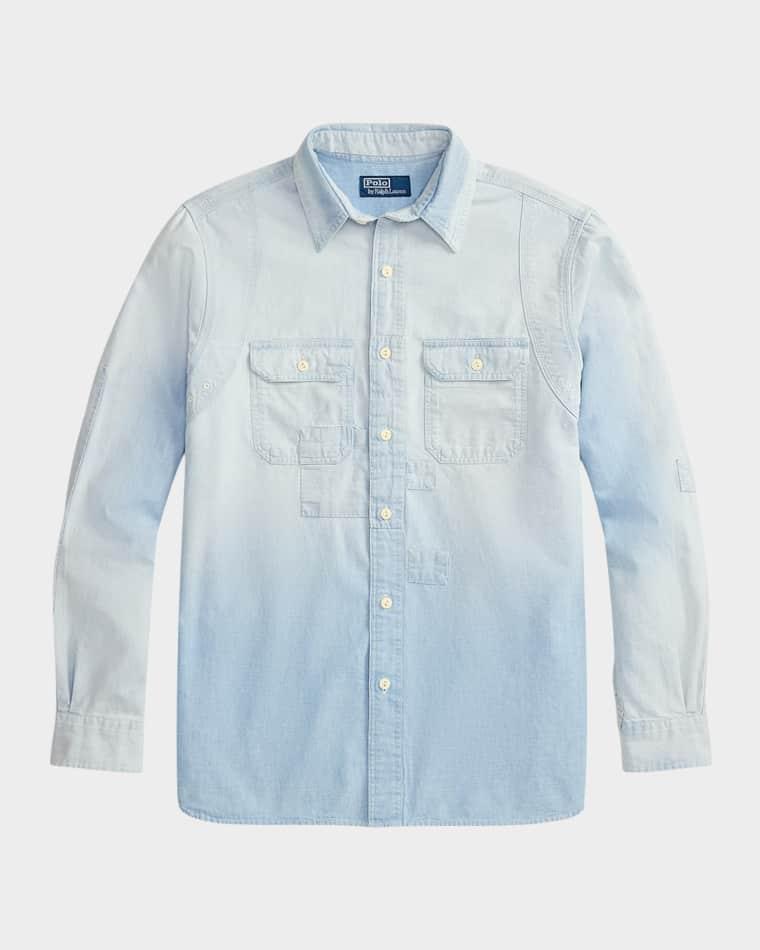 Men's Classic-Fit Chambray Workshirt by POLO RALPH LAUREN