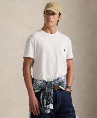 Men's Classic-Fit Crewneck Pocket T-Shirt by POLO RALPH LAUREN