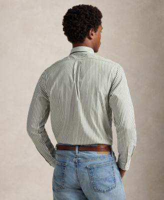 Men's Classic-Fit Striped Broadcloth Shirt by POLO RALPH LAUREN