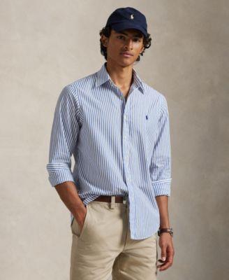 Men's Classic-Fit Striped Broadcloth Shirt by POLO RALPH LAUREN