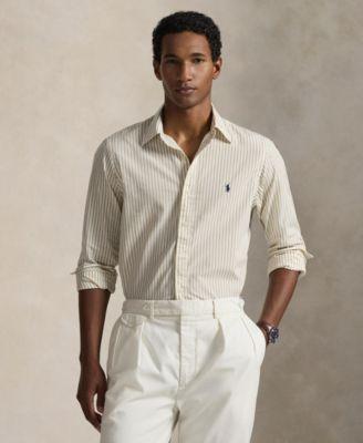 Men's Classic-Fit Striped Broadcloth Shirt by POLO RALPH LAUREN