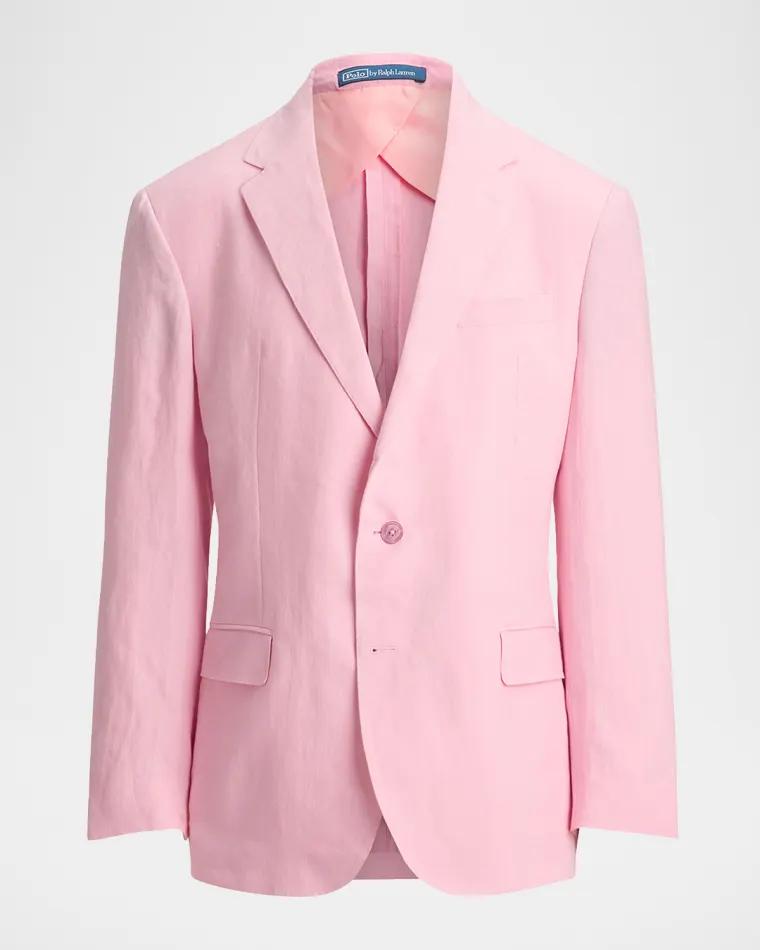 Men's Classic Linen Single-Breasted Sport Coat by POLO RALPH LAUREN