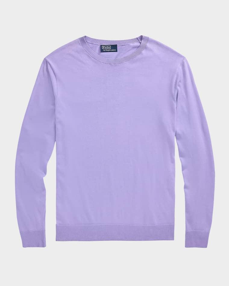 Men's Cotton Crewneck Sweater by POLO RALPH LAUREN
