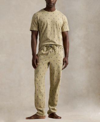 Men's Crewneck T-Shirt and Pajama Pants, 2-Piece Set by POLO RALPH LAUREN