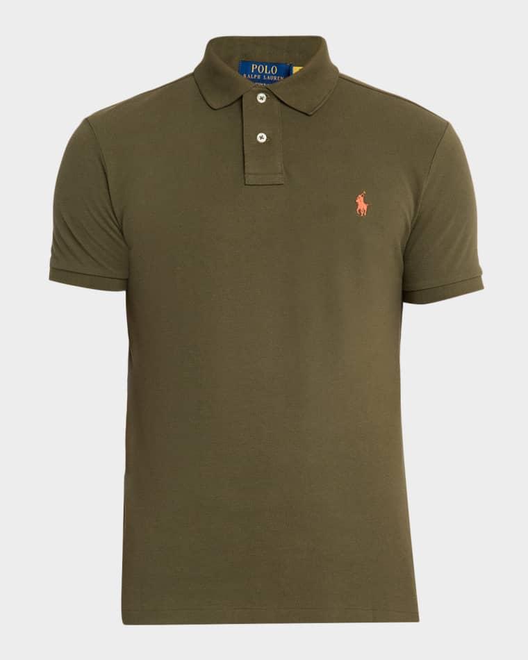 Men's Custom Slim Fit Soft Cotton Polo Shirt by POLO RALPH LAUREN