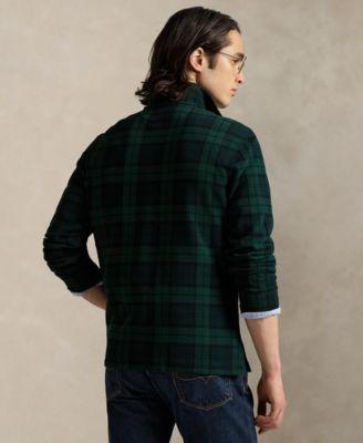 Men's Estate-Rib Cotton Quarter-Zip Pullover by POLO RALPH LAUREN