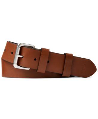 Men's Full-Grain Leather Belt by POLO RALPH LAUREN