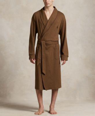 Men's Jacquard-Knit Herringbone Robe by POLO RALPH LAUREN
