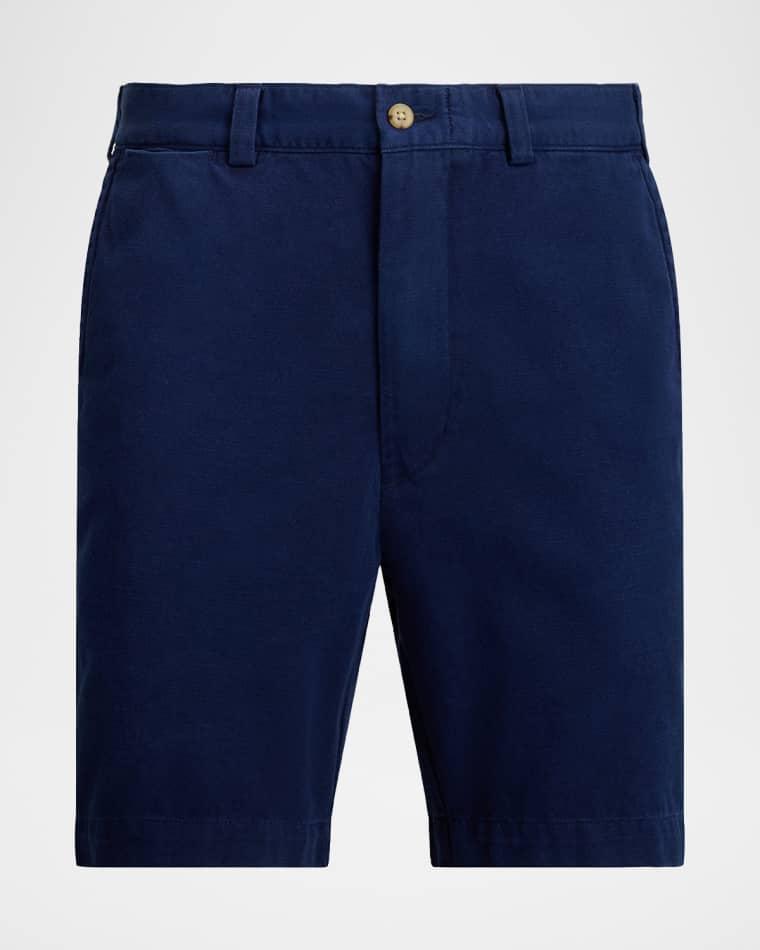 Men's Montauk Twill Flat-Front Chino Shorts by POLO RALPH LAUREN