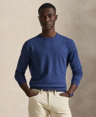 Men's Pima Regular-Fit Crewneck Sweater by POLO RALPH LAUREN