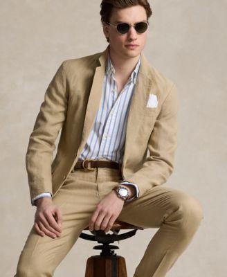 Men's Polo Soft Modern Linen Suit Jacket by POLO RALPH LAUREN